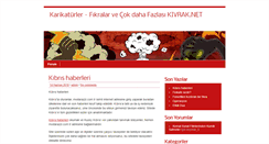 Desktop Screenshot of kivrak.net